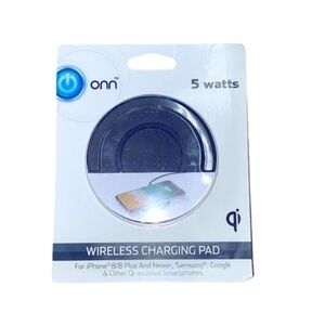 ONN wireless phone charging pad new in package